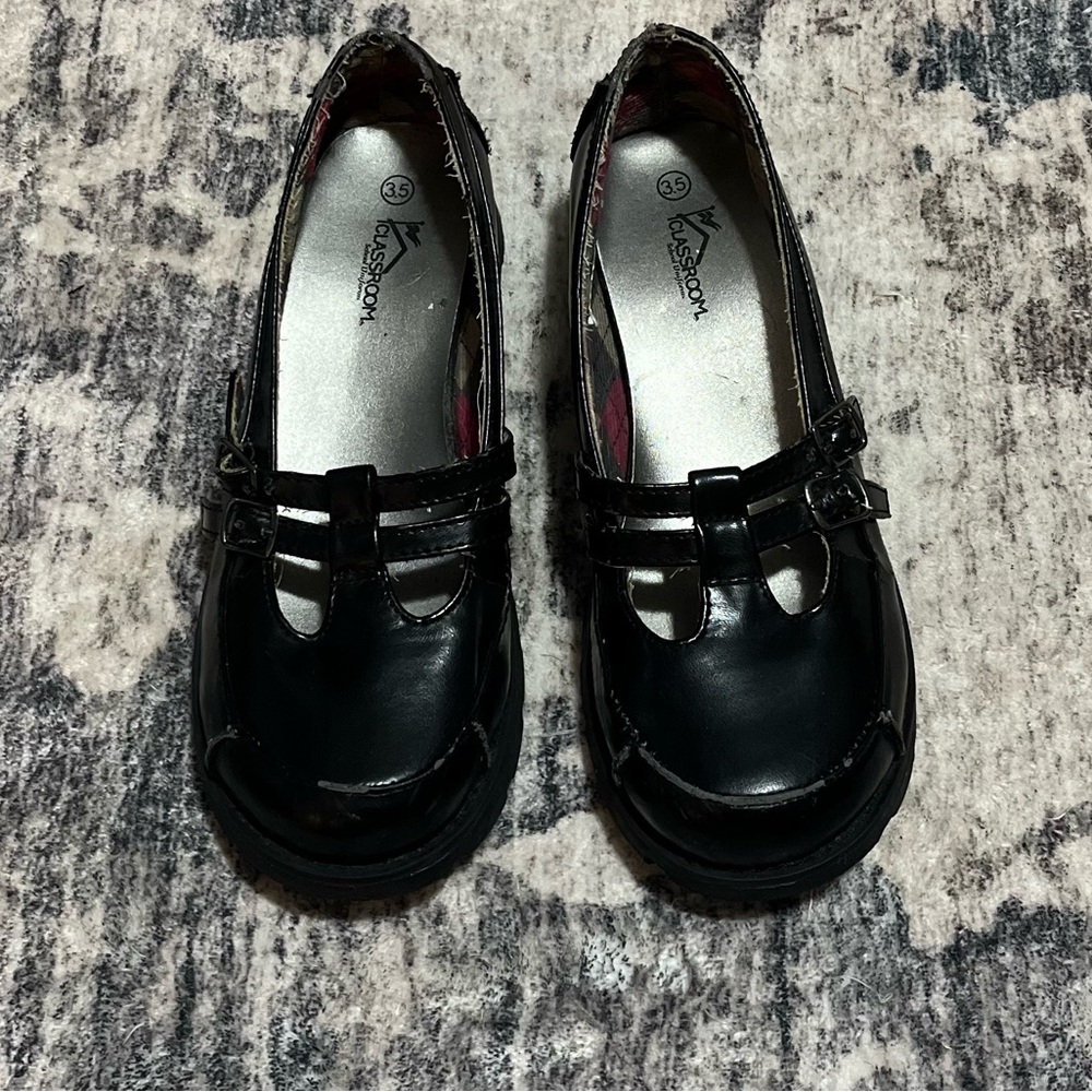 Kids Black Shoes by